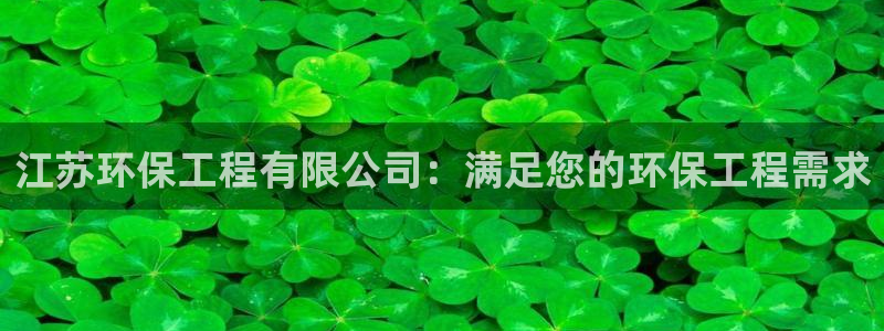 彩名堂怎么样：江苏环保工程有限公司：