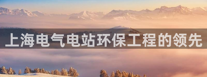 彩名堂彩：上海电气电站环保工程的领先