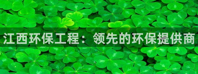 彩名堂怎么不能用了：江西环保工程：领