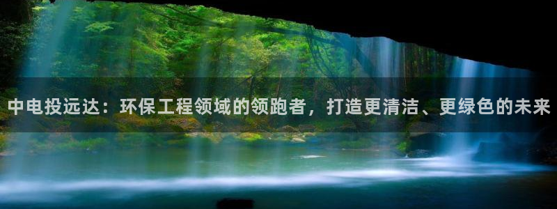彩名堂预测网站：中电投远达：环保工程