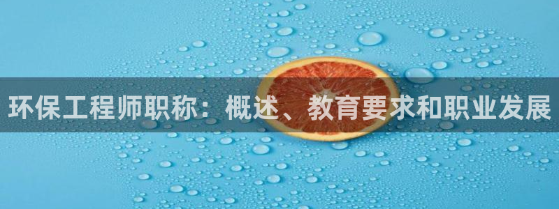 彩名堂app官方下载：环保工程师职称