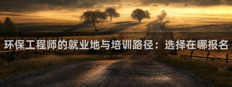 正规彩名堂官网计划：环保工程师的就业地与培训路径：选择在哪报